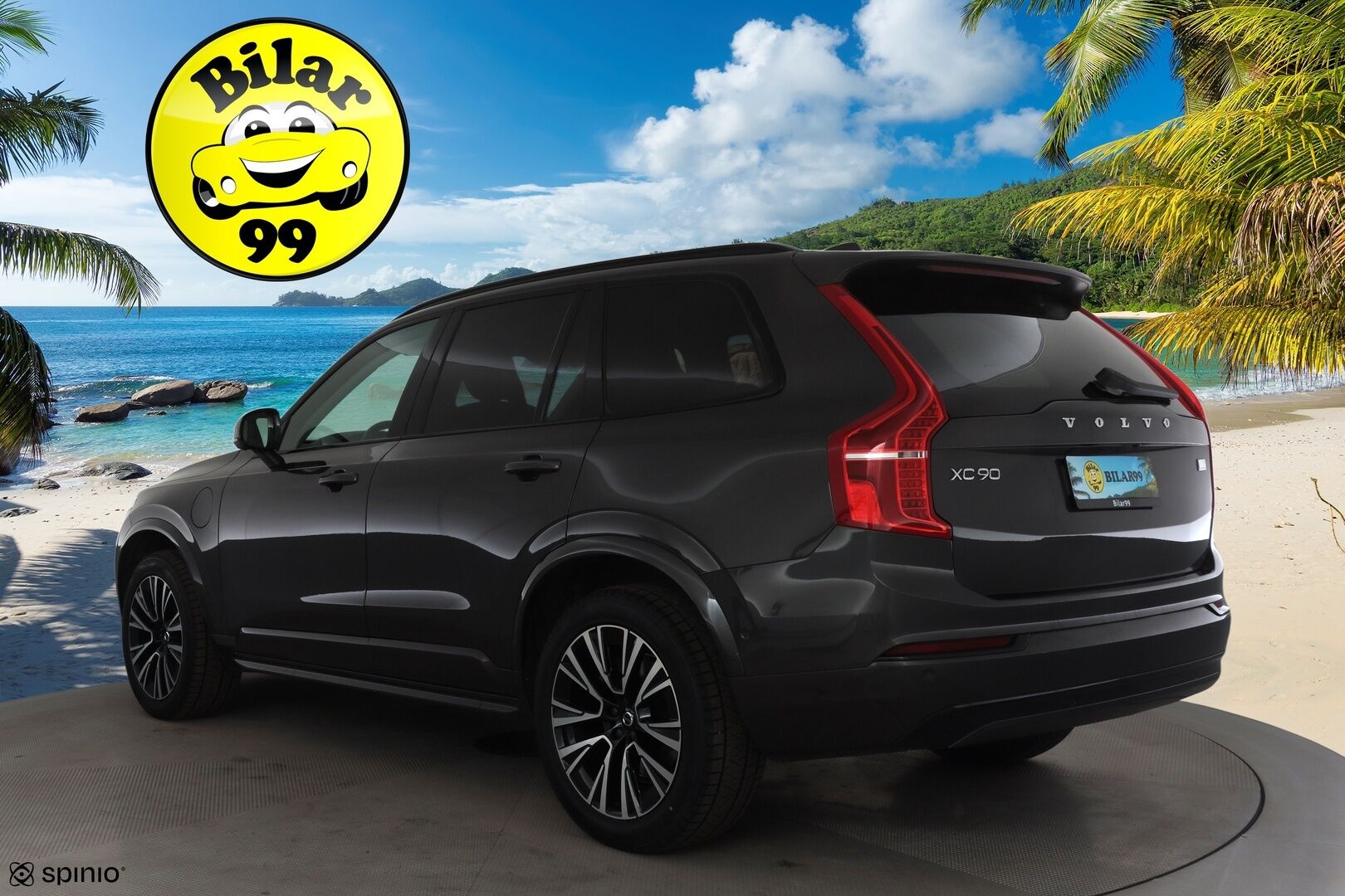 Volvo XC90 2023 T8 AWD Long Range High Performance Plus Dark 7-P * ACC / H&K / 360° / Muistipenkit / Full LED / Facelift * - Merkkihuollettu / Akku kuntotarkastettu SoH 95,9% - HULLUT AVAJAISHULINAT KORKOTARJOUS 3,29 %