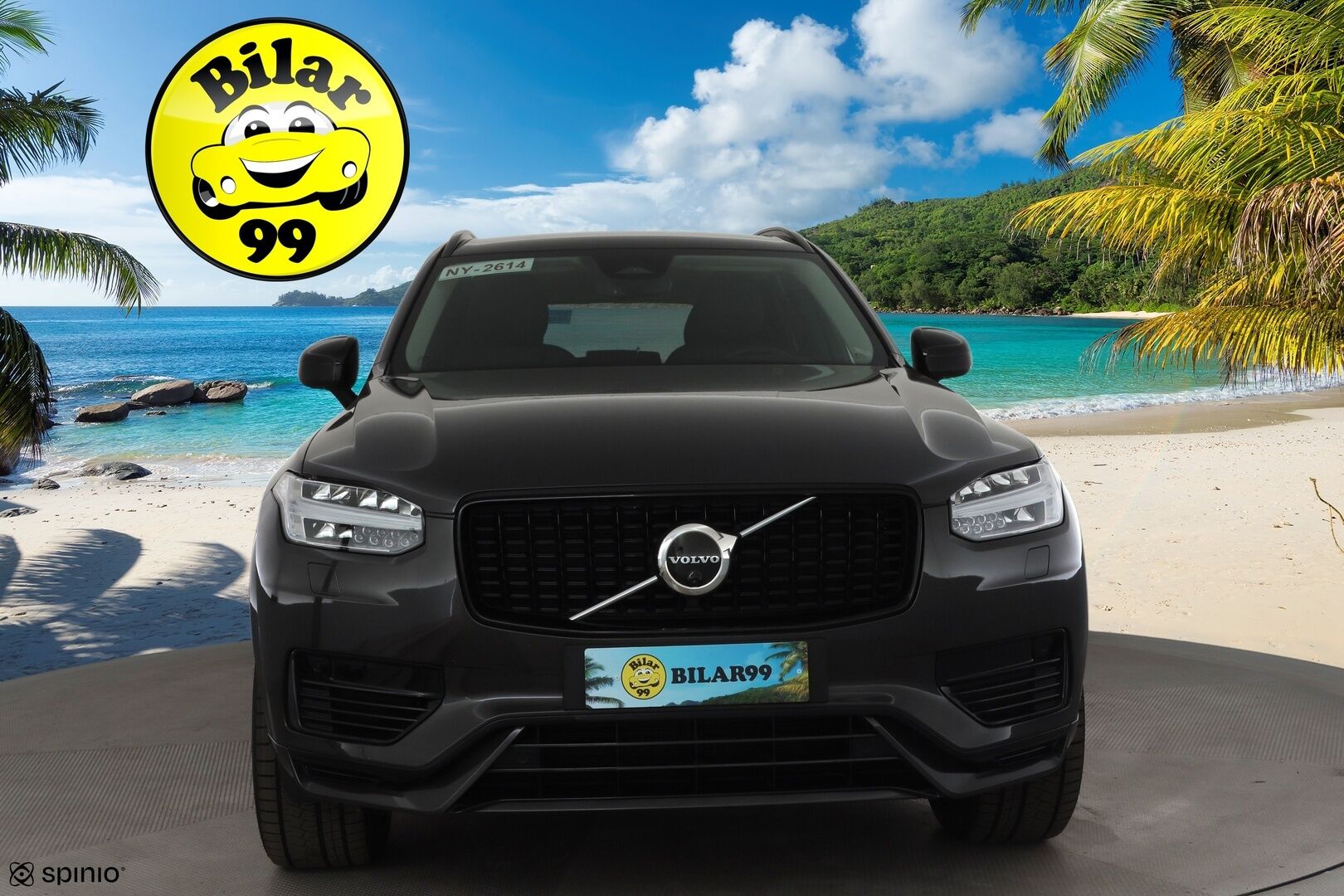 Volvo XC90 2023 T8 AWD Long Range High Performance Plus Dark 7-P * ACC / H&K / 360° / Muistipenkit / Full LED / Facelift * - Merkkihuollettu / Akku kuntotarkastettu SoH 95,9% - HULLUT AVAJAISHULINAT KORKOTARJOUS 3,29 %