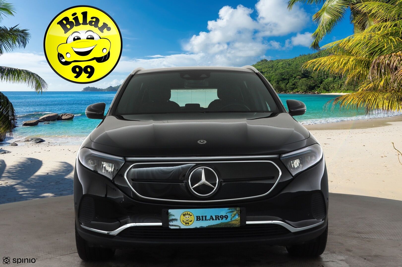 MERCEDES-BENZ EQA 2022 300 4matic Progressive * Distronic+ / P.kamera / LED / Navi / Widescreen / Midline / Puolinahat / KeylessGo * - SOH 97,9%