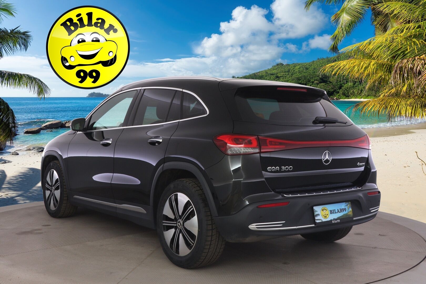 MERCEDES-BENZ EQA 2022 300 4matic Progressive * Distronic+ / P.kamera / LED / Navi / Widescreen / Midline / Puolinahat / KeylessGo * - SOH 97,9% - HULLUT AVAJAISHULINAT KORKOTARJOUS 3,29 %