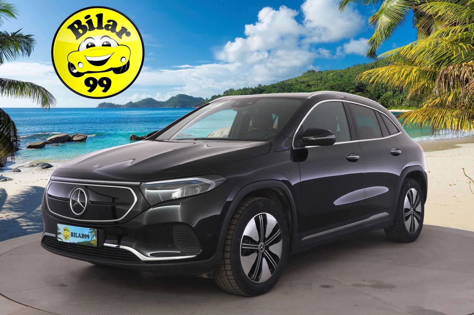 MERCEDES-BENZ EQA 2022 300 4matic Progressive * Distronic+ / P.kamera / LED / Navi / Widescreen / Midline / Puolinahat / KeylessGo * - SOH 97,9% - HULLUT AVAJAISHULINAT KORKOTARJOUS 3,29 %