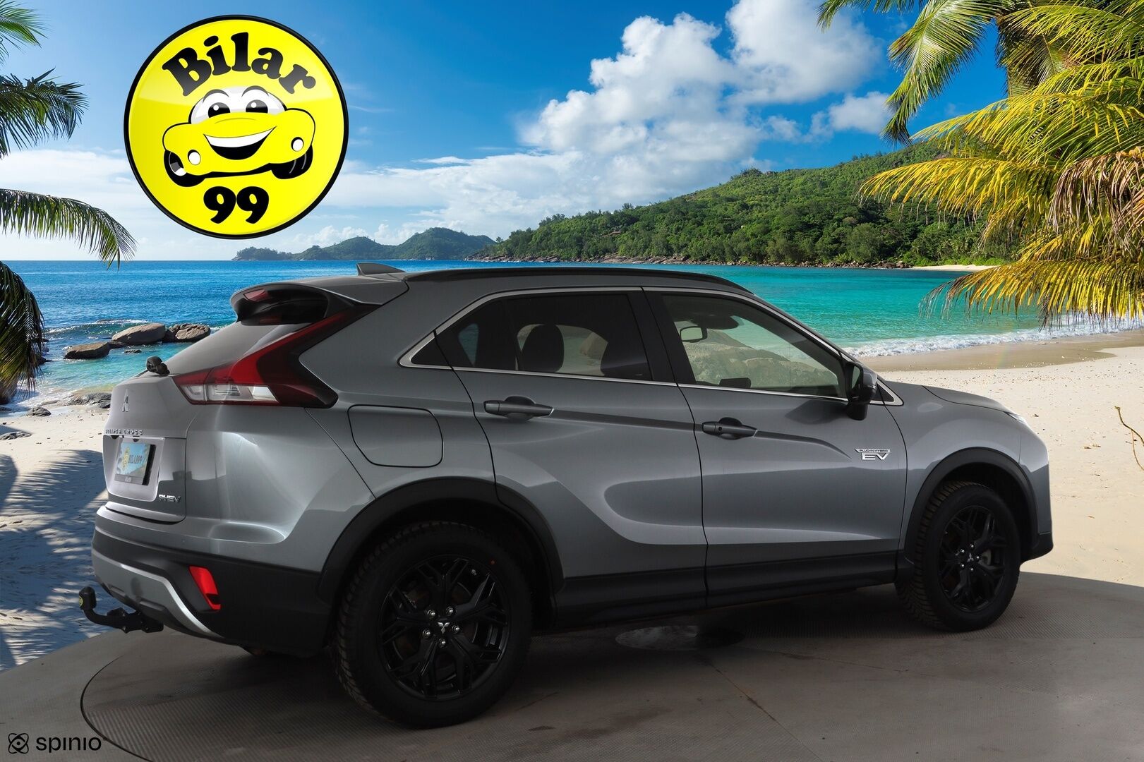 MITSUBISHI ECLIPSE CROSS 2021 2.4 PHEV Intense 4WD * ACC / 360° / Koukku / Sähköpenkki / HUD / LED / Navi / KeylessGo * - Kahdet renkaat aluvanteilla / Merkkihuollettu