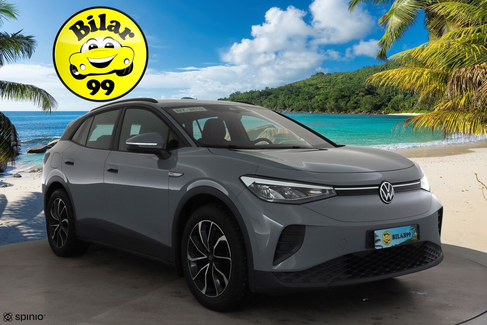 VOLKSWAGEN ID.4 2022 Pro Performance 150 kW * HUD / Koukku / ILP / ACC / LED / P.Kamera / Navi / Kaistavahti * - Kahdet renkaat 