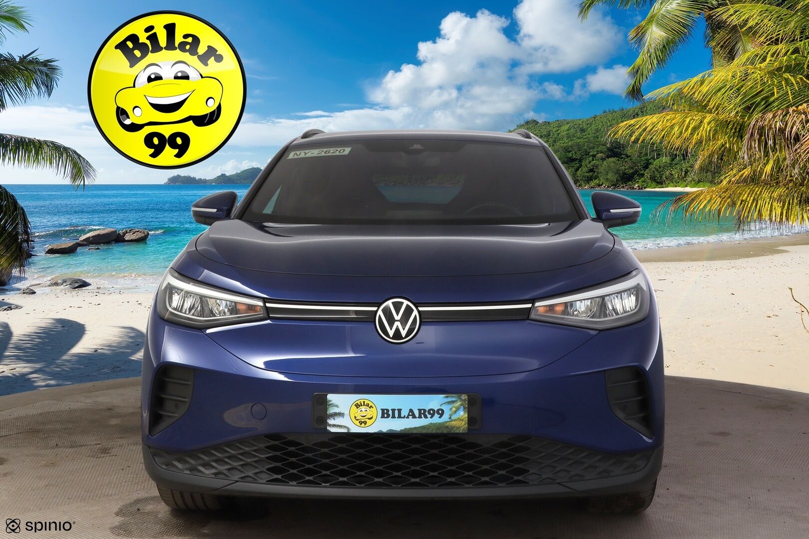 VOLKSWAGEN ID.4 2023 150kW 82kWh Top Sport Plus * ILP / ACC / Kaistavahti / LED / Koukku / Hierovat sporttipenkit muistilla / APP-connect * - Merkkihuollettu / Kahdet renkaat - HULLUT AVAJAISHULINAT KORKOTARJOUS 3,29 %