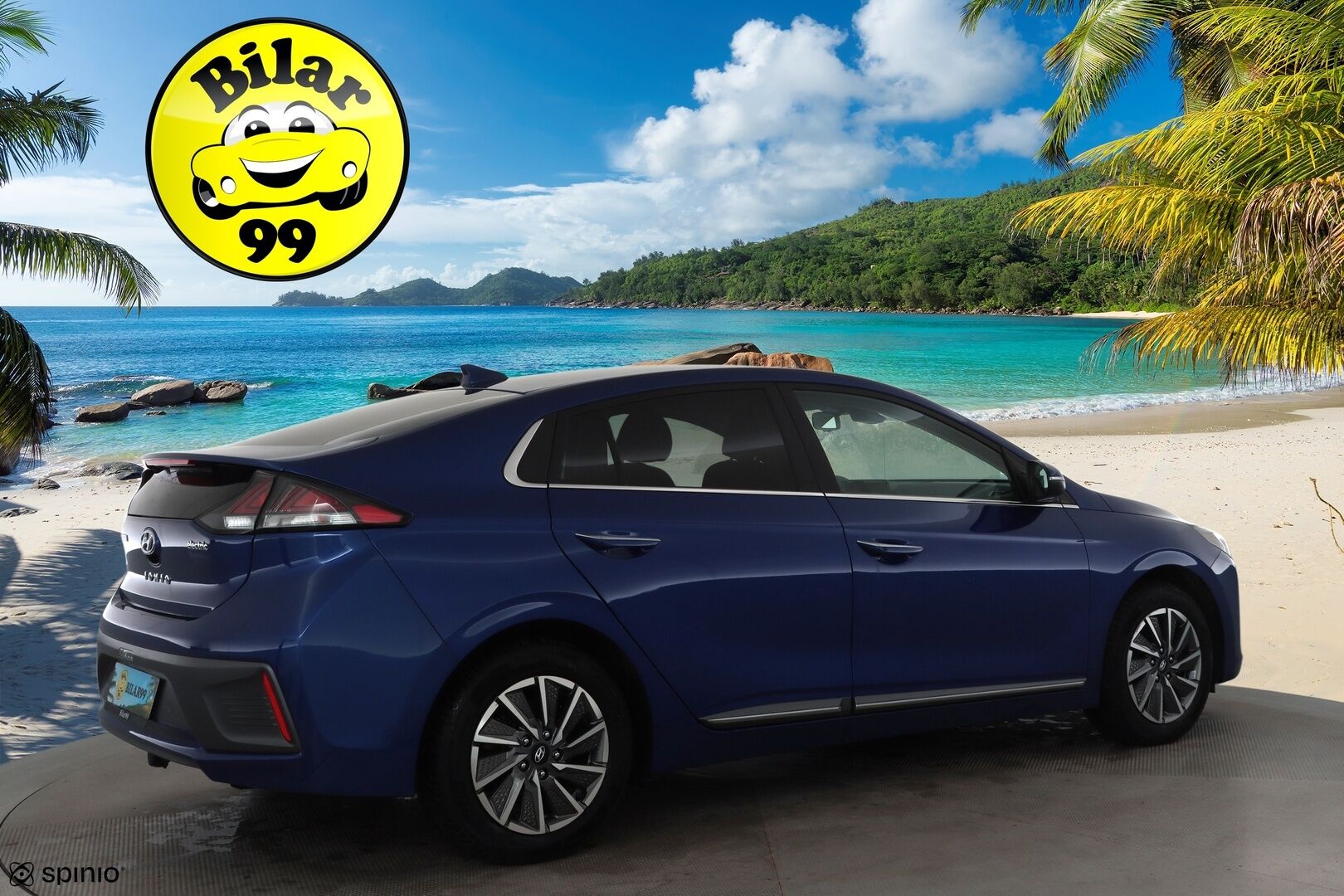 HYUNDAI IONIQ ELECTRIC 2021 MY21 38 kWh 136 hv Style * ILP / Koukku / ACC / LED / P.Kamera / Navi / Kaistavahti / Keyless * - 2x Latauskaapelit / Merkkihuollot