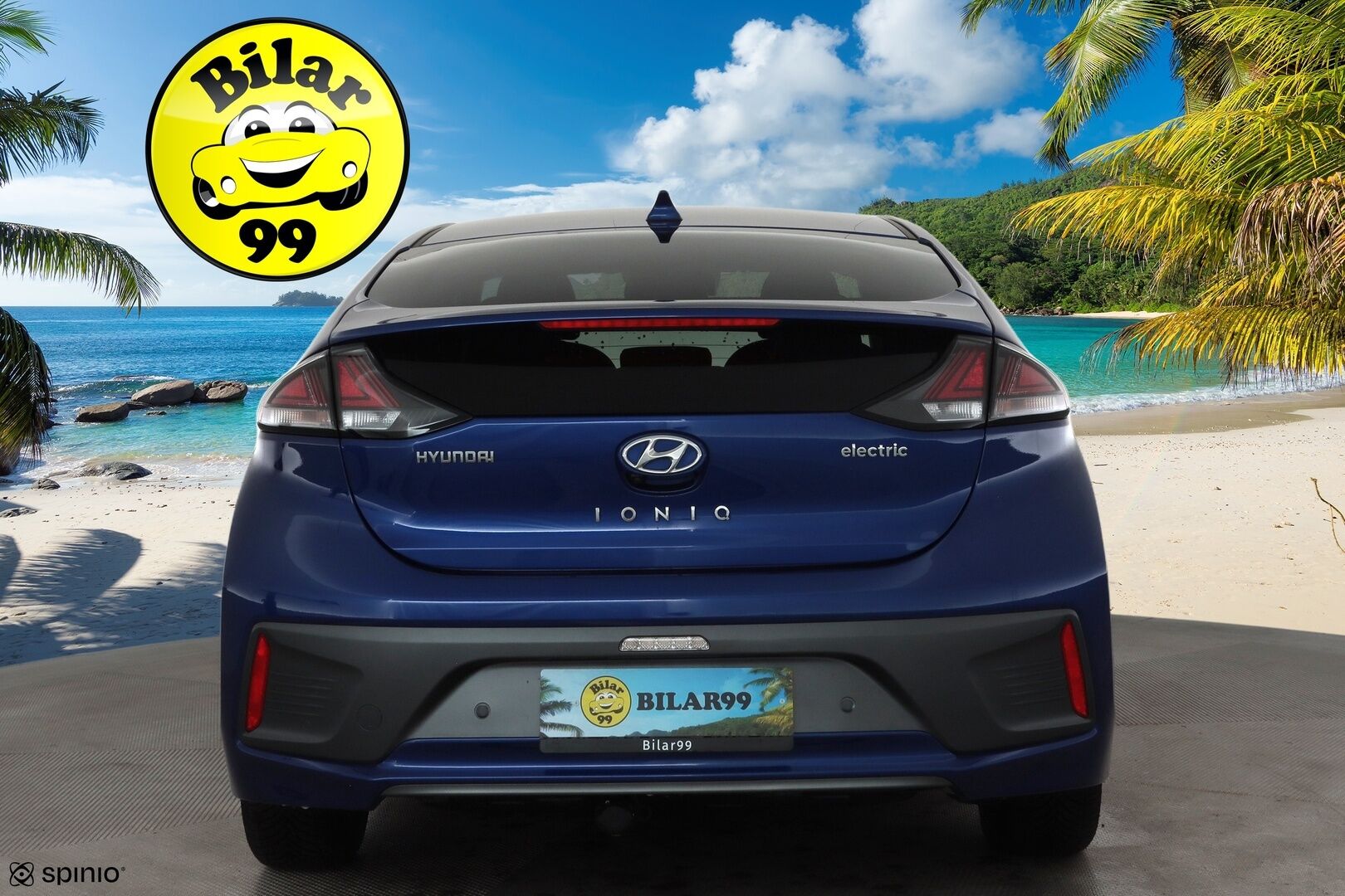 HYUNDAI IONIQ ELECTRIC 2021 MY21 38 kWh 136 hv Style * ILP / Koukku / ACC / LED / P.Kamera / Navi / Kaistavahti / Keyless * - 2x Latauskaapelit / Merkkihuollot