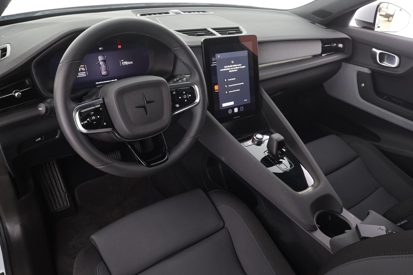 POLESTAR 2 2023 Long Range Dual Motor * Koukku / ILP / H&K / 360° / LED / ACC / Lasikatto / Sportpenkki Muistilla / Navi * - 2x Latauskaapelit / Kahdet renkaat 