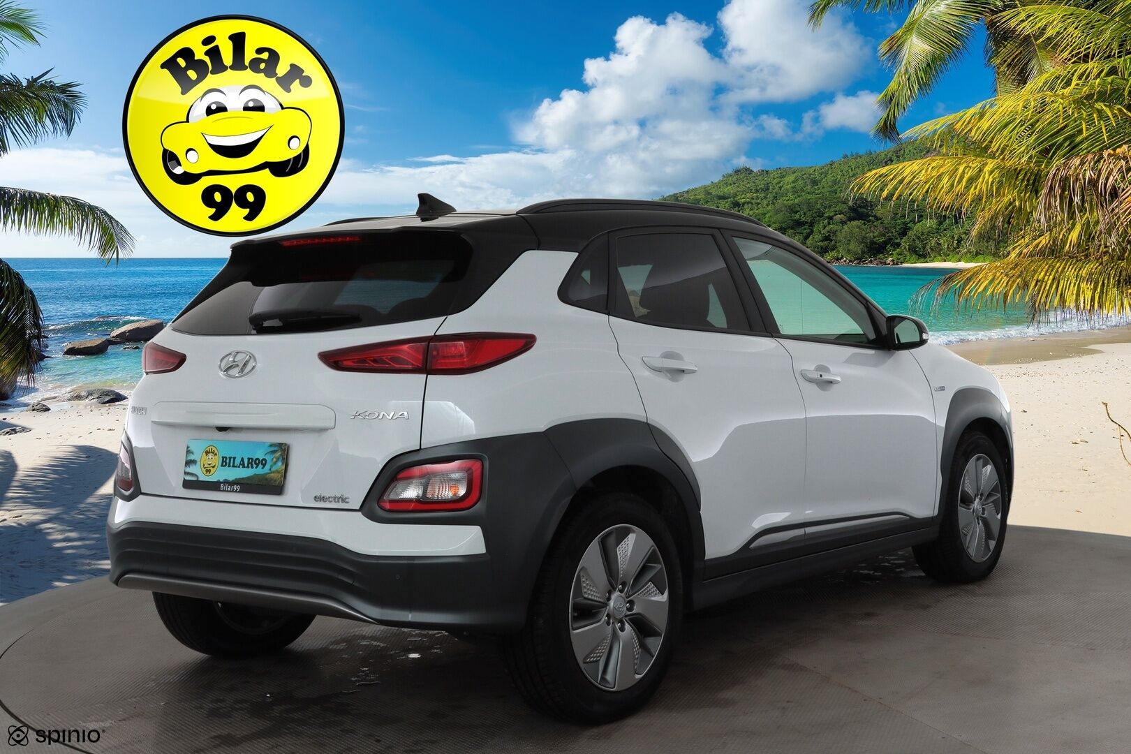 HYUNDAI KONA 2020 EV 64kWh 150 Premium * ACC / HUD / P.kamera / LED / ILP / Krell / Sähköpenkit / Ilmastoidut nahat / Navi * - Merkkihuollettu / Huippuvarusteet