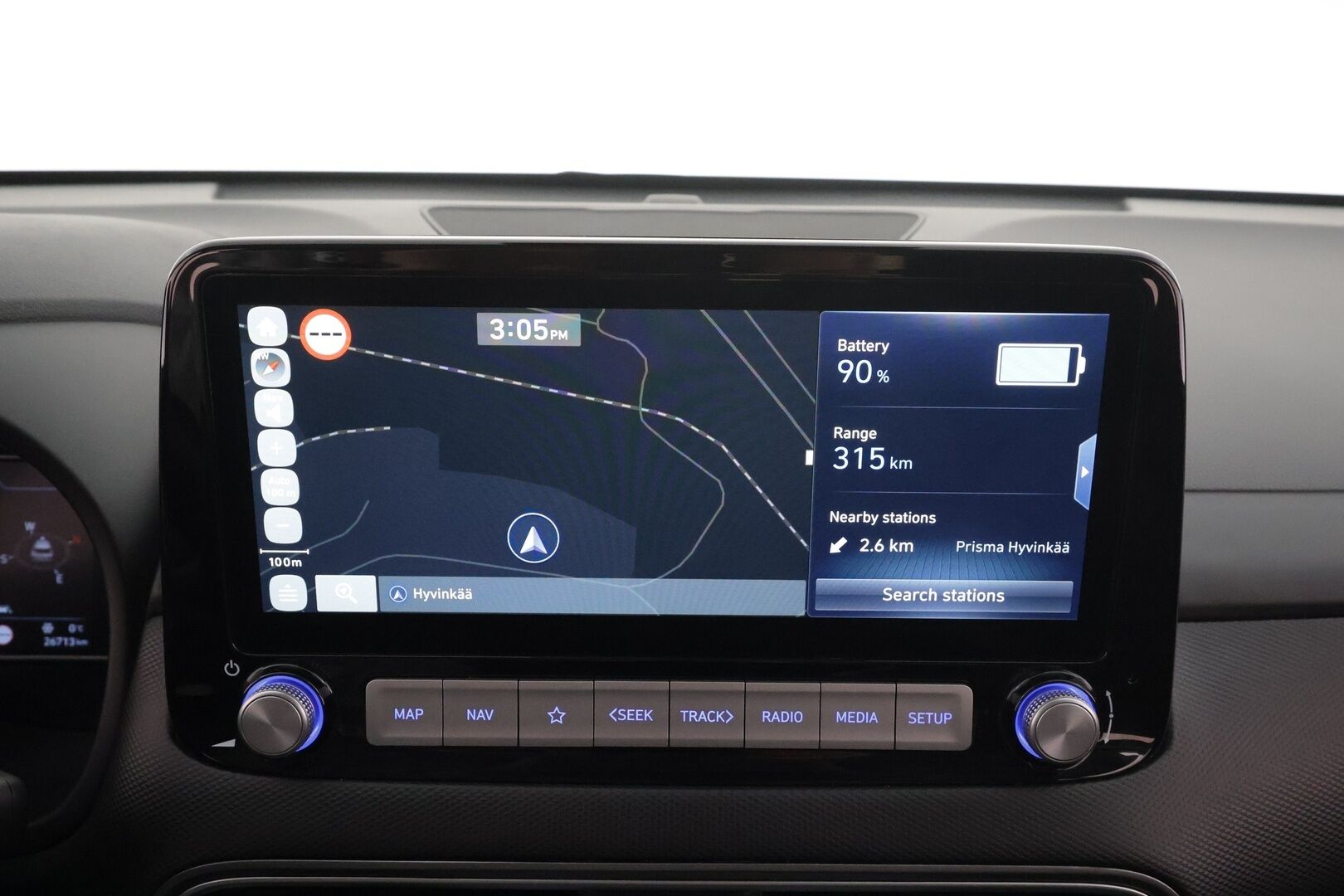 HYUNDAI KONA 2020 EV 64kWh 150 Premium * ACC / HUD / P.kamera / LED / ILP / Krell / Sähköpenkit / Ilmastoidut nahat / Navi * - Merkkihuollettu / Huippuvarusteet