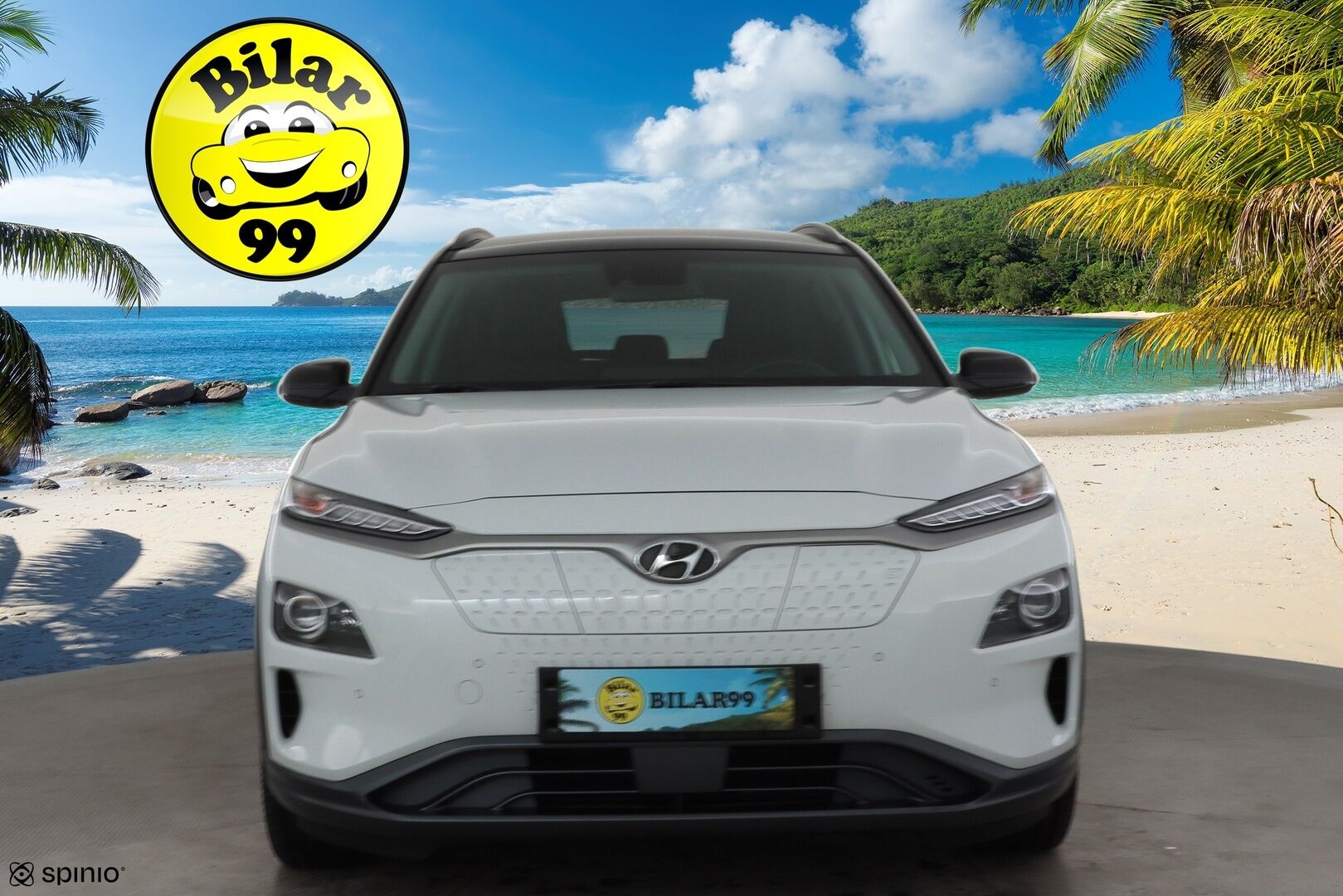 HYUNDAI KONA 2020 EV 64kWh 150 Premium * ACC / HUD / P.kamera / LED / ILP / Krell / Sähköpenkit / Ilmastoidut nahat / Navi * - Merkkihuollettu / Huippuvarusteet