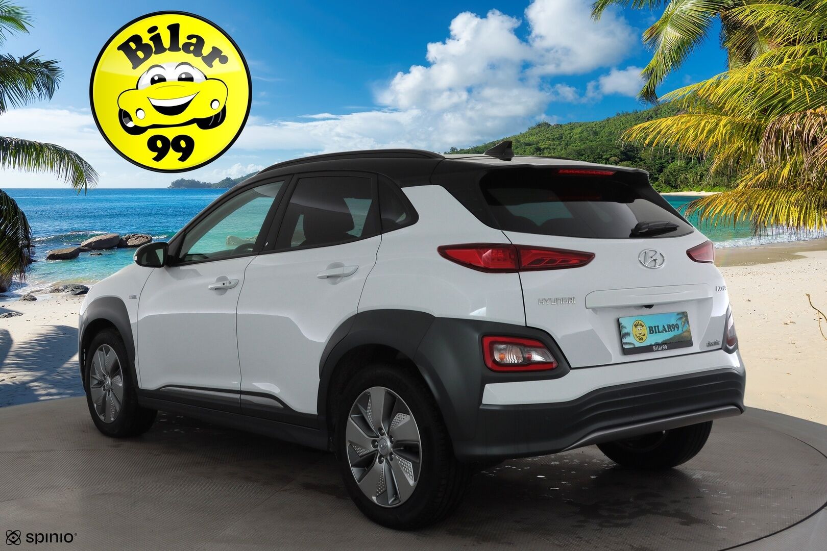 HYUNDAI KONA 2020 EV 64kWh 150 Premium * ACC / HUD / P.kamera / LED / ILP / Krell / Sähköpenkit / Ilmastoidut nahat / Navi * - Merkkihuollettu / Huippuvarusteet