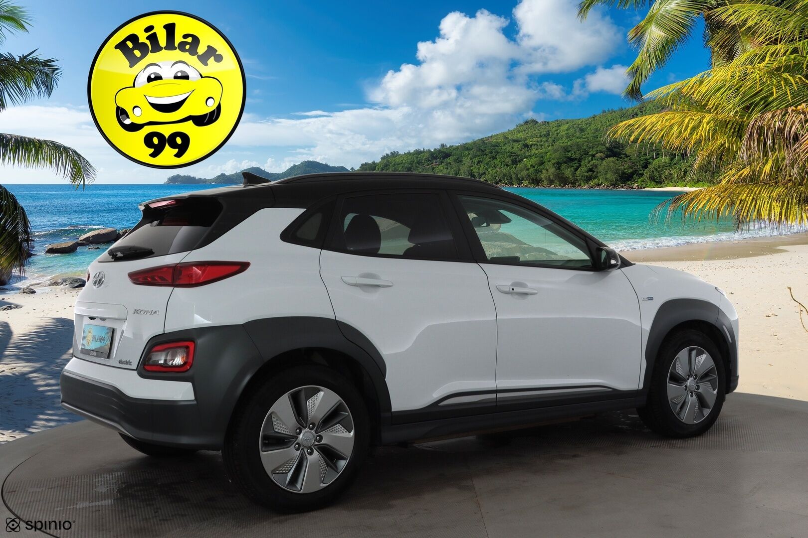 HYUNDAI KONA 2020 EV 64kWh 150 Premium * ACC / HUD / P.kamera / LED / ILP / Krell / Sähköpenkit / Ilmastoidut nahat / Navi * - Merkkihuollettu / Huippuvarusteet