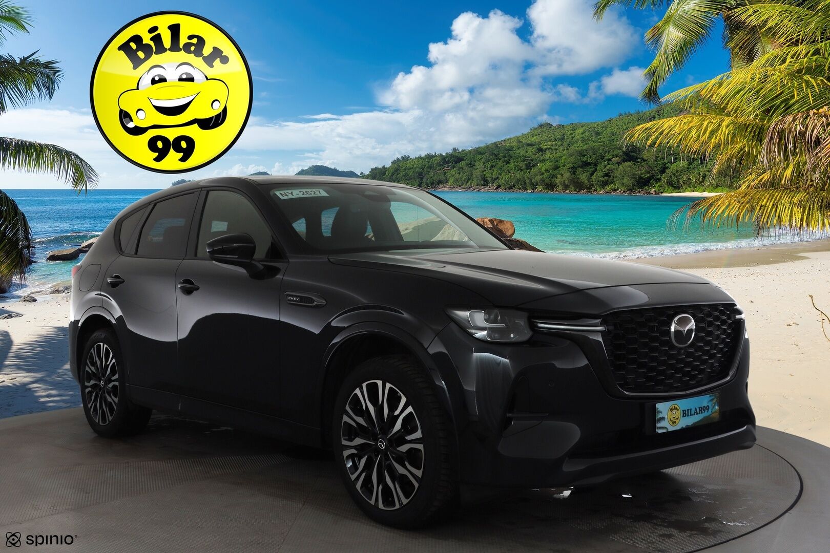 MAZDA CX-60 2023 2.5 PHEV 8AT AWD PR Homura * Bose / ACC / LED / P.Kamera / Ilmastoitu Muistipenkki / 360 / Kaistavahti * - Panorama / Kahdet renkaat aluvanteilla