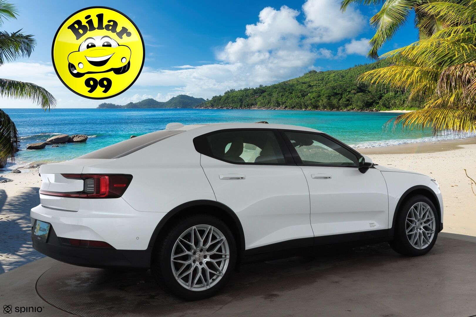 POLESTAR 2 2022 Long Range Dual Motor * Pilot&Plus / ILP / H&K / 360° / Pixel-LED / ACC / Lasikatto / Sportpenkki Muistilla / Koukku * - 2x Latauskaapelit / Kahdet renkaat 