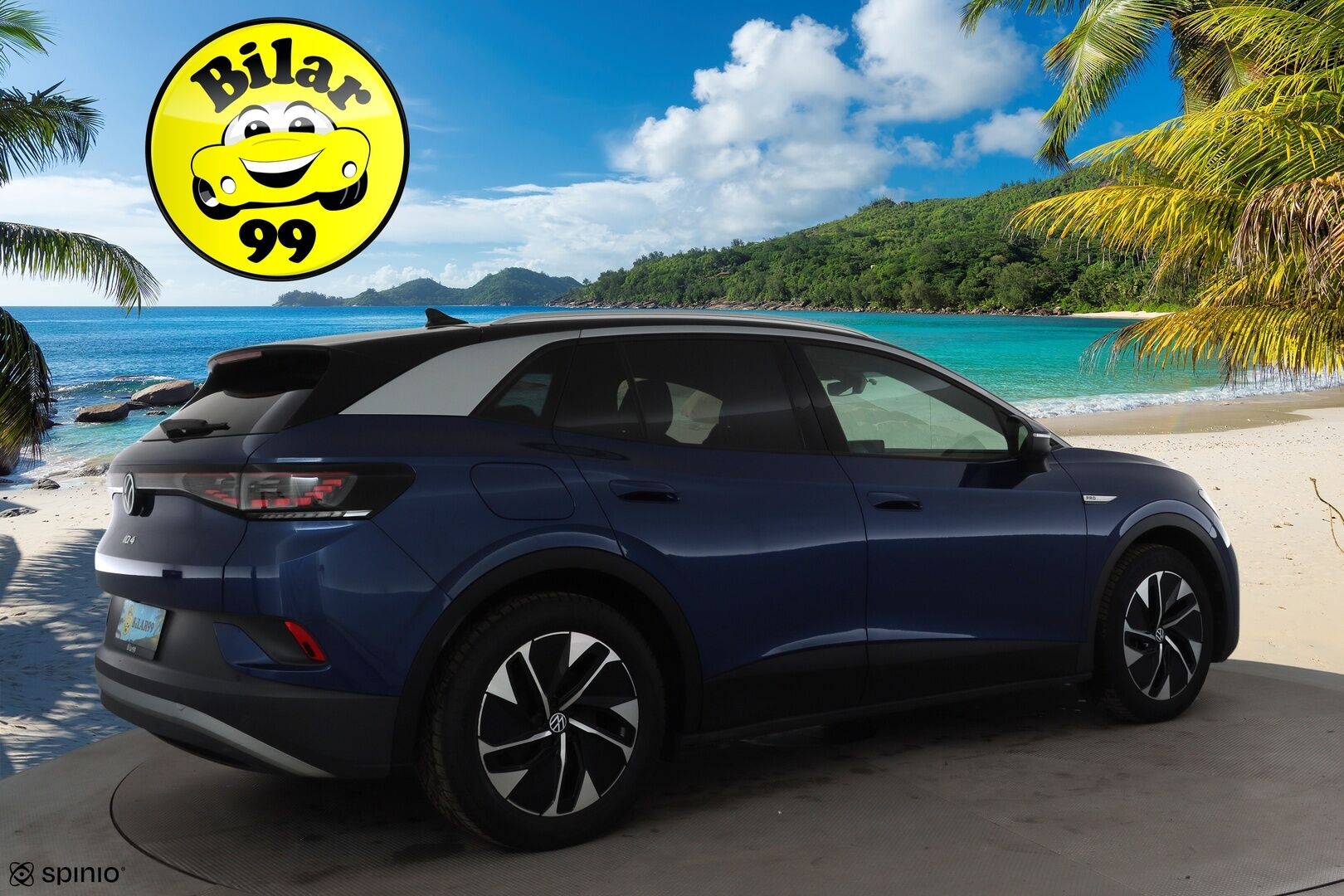 VOLKSWAGEN ID.4 2022 Pro Performance 150kW * HUD / ILP / ACC / 360° / Koukku / Hierovat Sporttipenkit / Lasikatto / Keyless * - Styling Package Plus / Merkkihuollettu / Kahdet renkaat