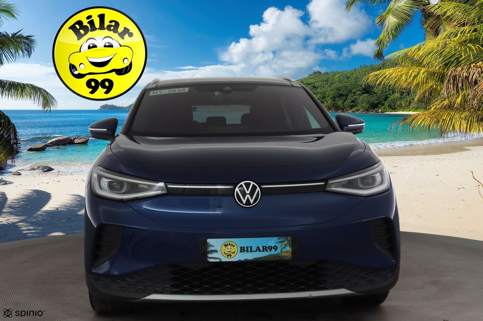 VOLKSWAGEN ID.4 2022 Pro Performance 150kW * HUD / ILP / ACC / 360° / Koukku / Hierovat Sporttipenkit / Lasikatto / Keyless * - Merkkihuollettu / Kahdet renkaat