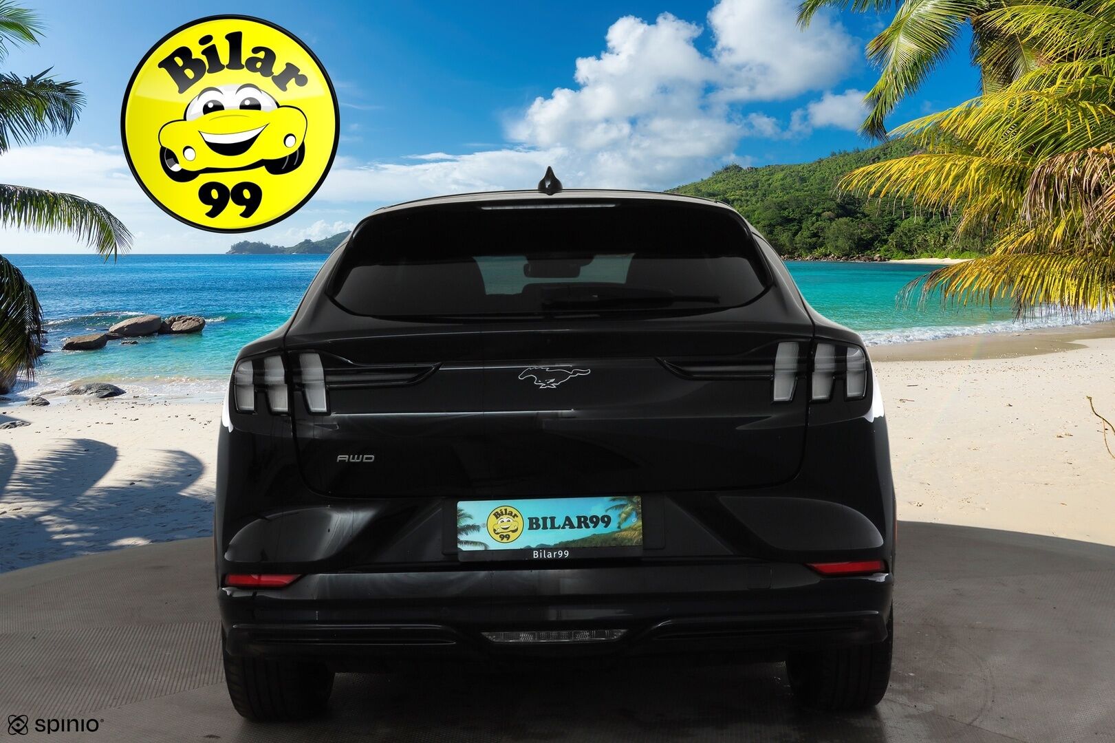 FORD MUSTANG MACH-E 2022 AWD 351 * B&O / ACC / LED / Muistipenkki / 360° / Kaistavahti / Navi / Keyless * - 2x Latauskaapelit 