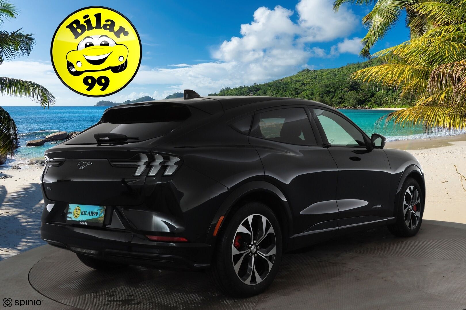 FORD MUSTANG MACH-E 2022 AWD 351 * B&O / ACC / LED / Muistipenkki / 360° / Kaistavahti / Navi / Keyless * - 2x Latauskaapelit 