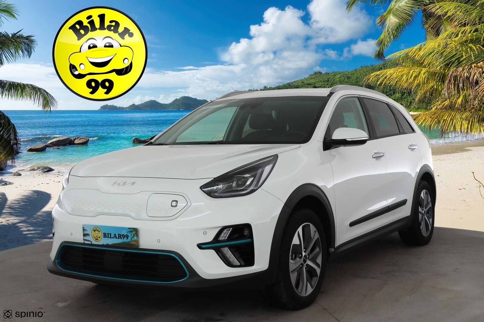 KIA NIRO 2022 64 kWh Spirit * ILP / Kamera / ACC / LED / JBL / Apple & Android / Keyless* - KATSO POIKKEUKSELLINEN HINTA! / Mekkihuollettu / SoH 97.9% / Puhdas CarVertical / ALV