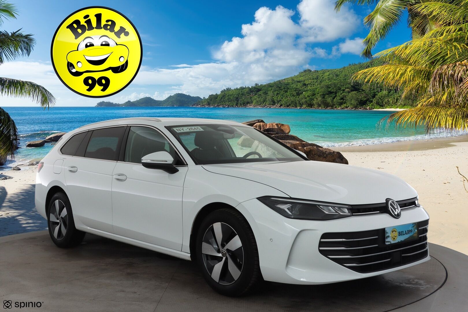 VOLKSWAGEN PASSAT 2025 Variant Elegance Business eHybrid 150 kW DSG-automaatti * Lisälämmitin / Adapt.Vakkari / Vetokoukku / Peruutuskamera / Hieronta / Navi - Akku kuntotarkastettu / 2x Latauskaapelit / Kahdet renkaat / Nahka-Alcantara