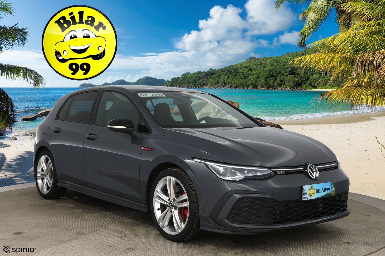 VOLKSWAGEN GOLF 2023 GTi 180 kW DSG * ACC / IQ LED / P.kamera / Sporttipenkit / Apple & Android * - 2x Vanteet / Merkkihuollot / 