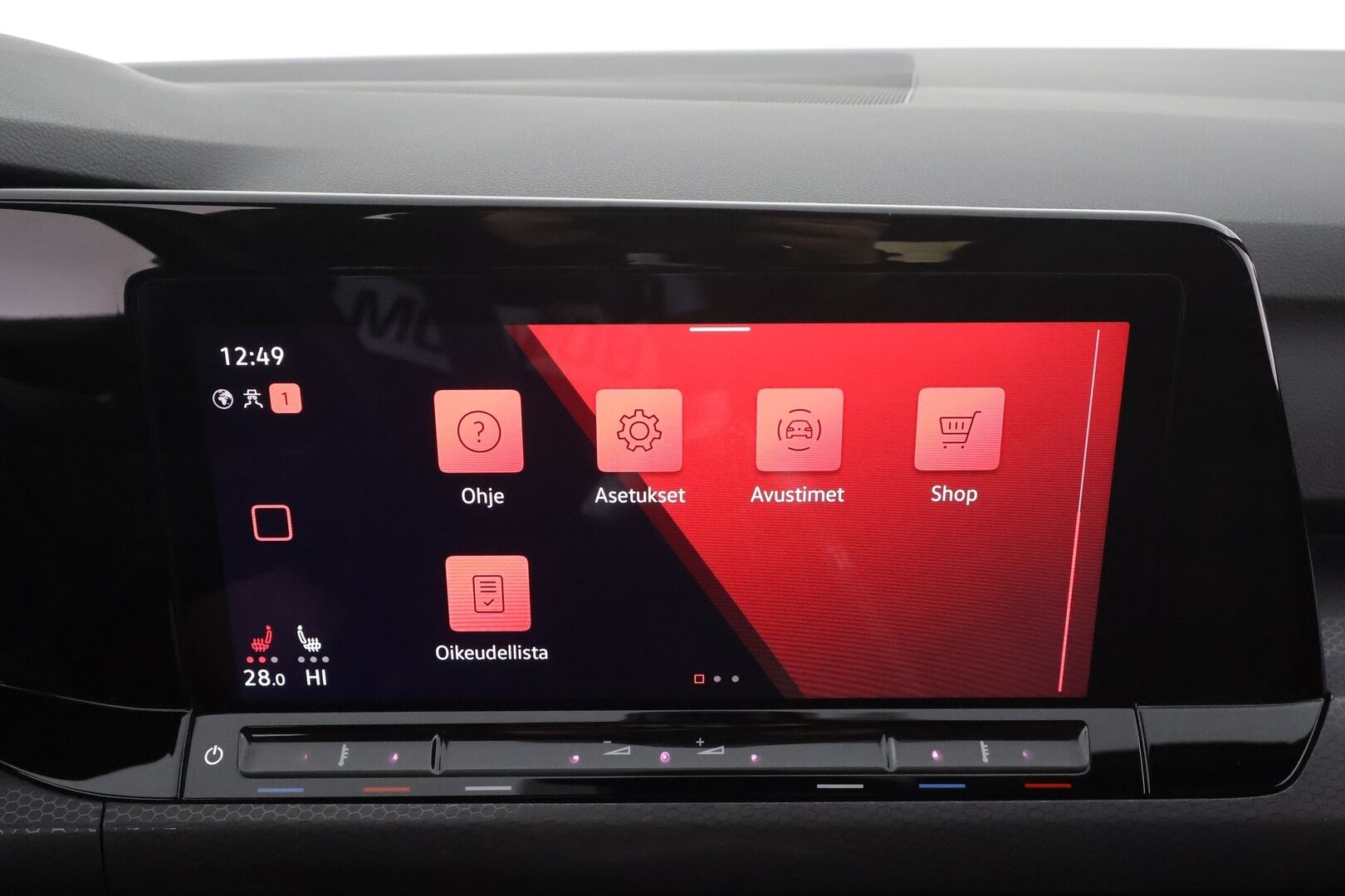 VOLKSWAGEN GOLF 2023 GTi 180 kW DSG * ACC / IQ LED / P.kamera / Sporttipenkit / Apple & Android * - 2x Vanteet / Merkkihuollot / 