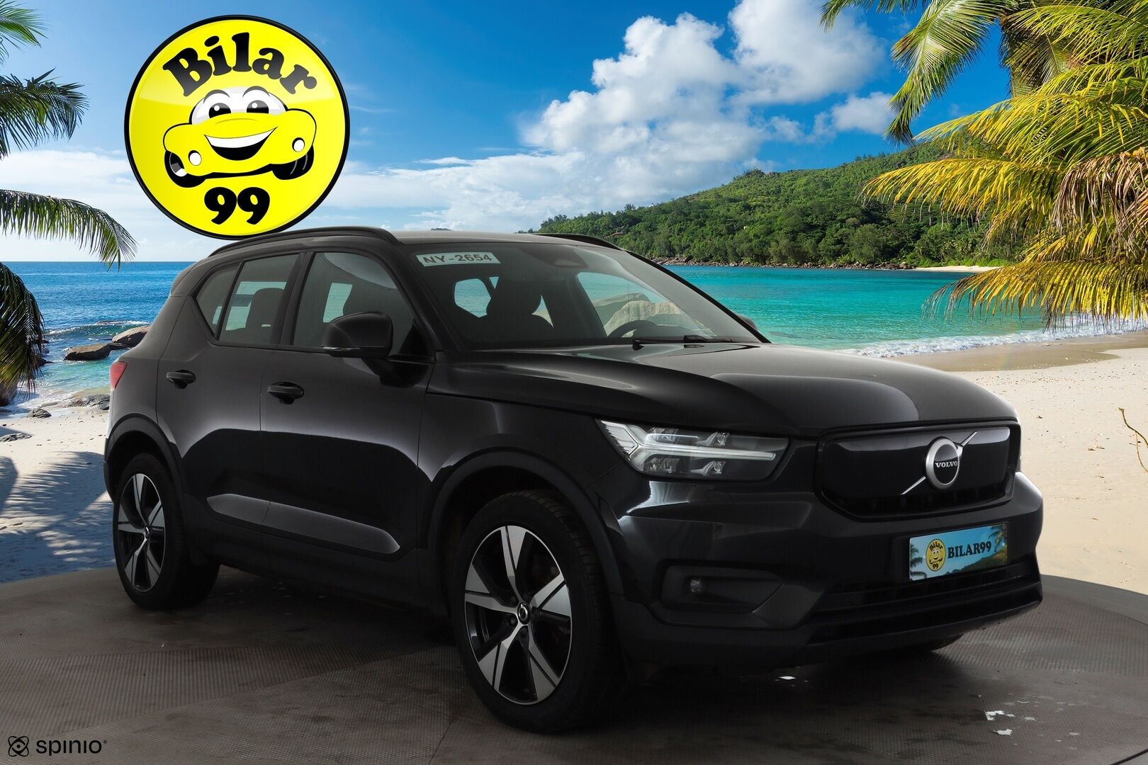 Volvo XC40 2022 P6 Recharge Plus * ACC / P.kamera / ILP / Full LED / Muistipenkki / Sähköluukku / KeylessGo / BLIS * - Akku kuntotarkastettu / Kahdet renkaat aluvanteilla / Merkkihuollettu - HULLUT AVAJAISHULINAT KORKOTARJOUS 3,29 %