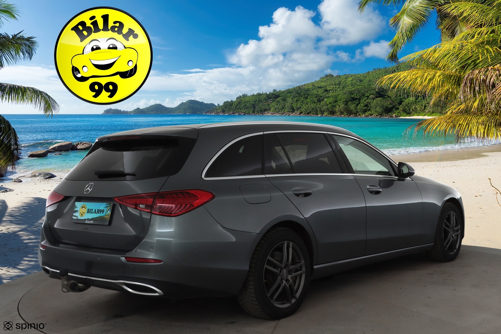 MERCEDES-BENZ C 2023 300 de 4Matic * Distronic Pro / P.kamera / Koukku / LED / Navi / Puolinahat / Sähköluukku * - Kahdet renkaat aluvanteilla