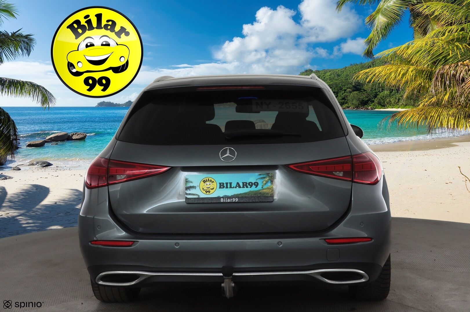 MERCEDES-BENZ C 2023 300 de 4Matic * Distronic Pro / P.kamera / Koukku / LED / Navi / Puolinahat / Sähköluukku * - Kahdet renkaat aluvanteilla