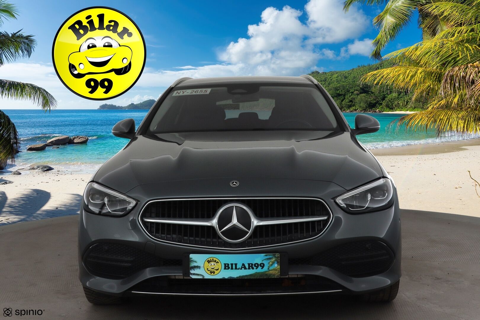 MERCEDES-BENZ C 2023 300 de 4Matic * Distronic Pro / P.kamera / Koukku / LED / Navi / Puolinahat / Sähköluukku * - Kahdet renkaat aluvanteilla