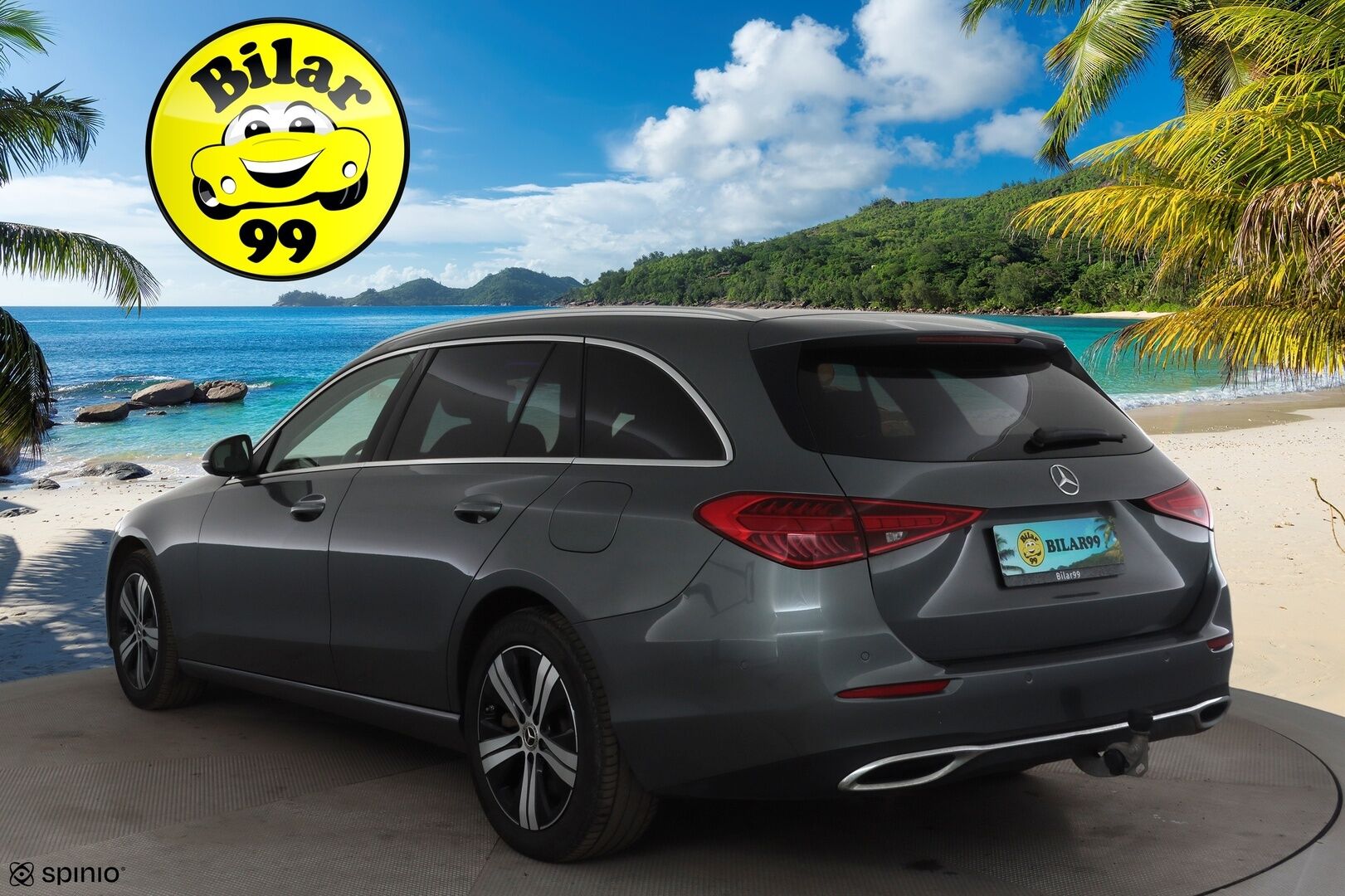 MERCEDES-BENZ C 2023 300 de 4Matic * Distronic Pro / P.kamera / Koukku / LED / Navi / Puolinahat / Sähköluukku * - Kahdet renkaat aluvanteilla