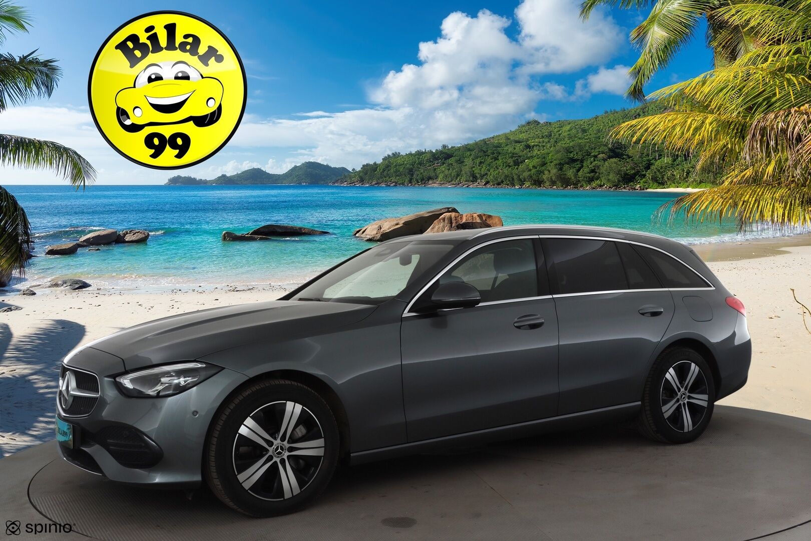 MERCEDES-BENZ C 2023 300 de 4Matic * Distronic Pro / P.kamera / Koukku / LED / Navi / Puolinahat / Sähköluukku * - Kahdet renkaat aluvanteilla