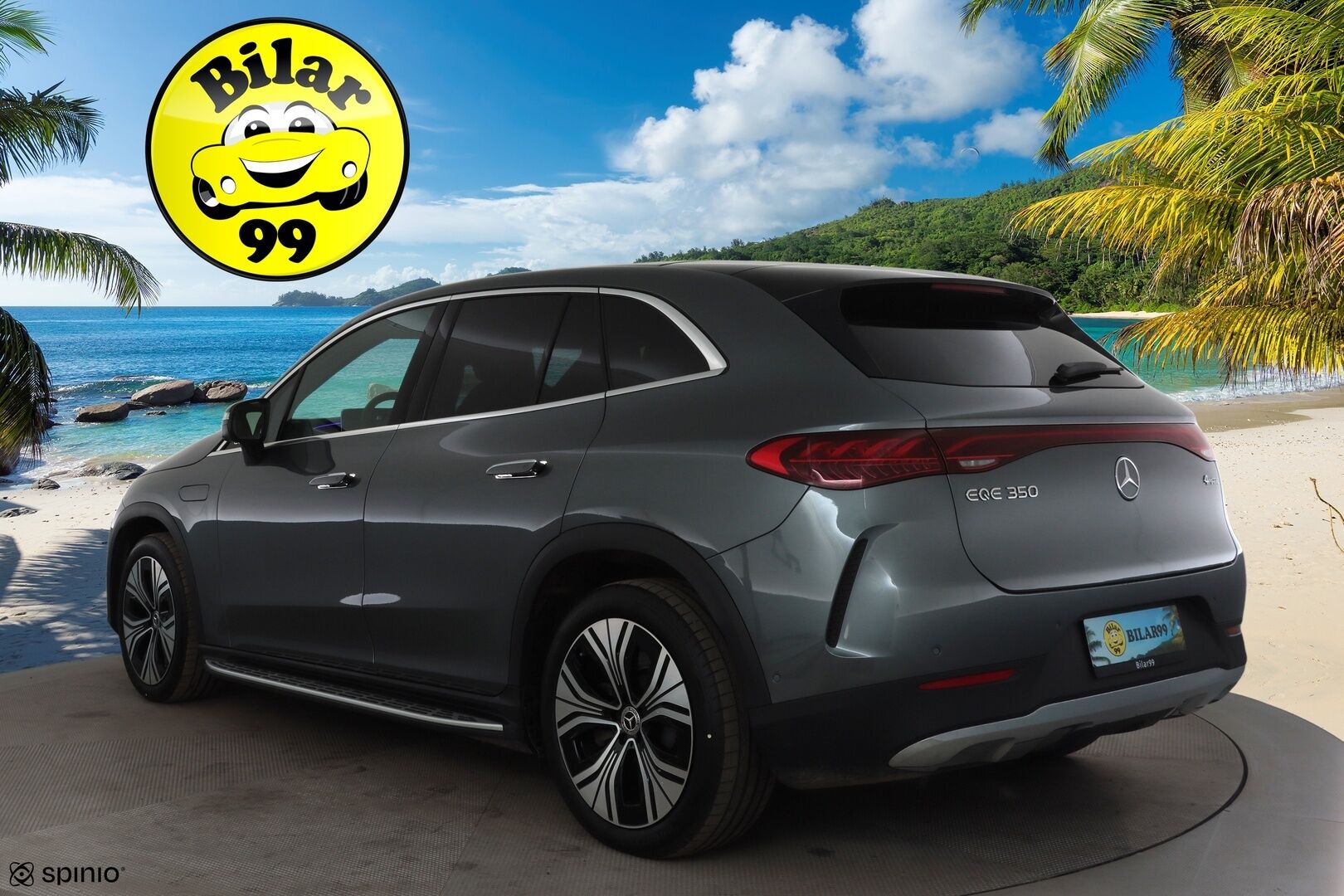 MERCEDES-BENZ EQE SUV 2024 350 4MATIC SUV * Adapt.Vakkari / Burmester / Muistipenkit / Digital Led-ajovalot / Peruutuskamera 360 / Panoraama *