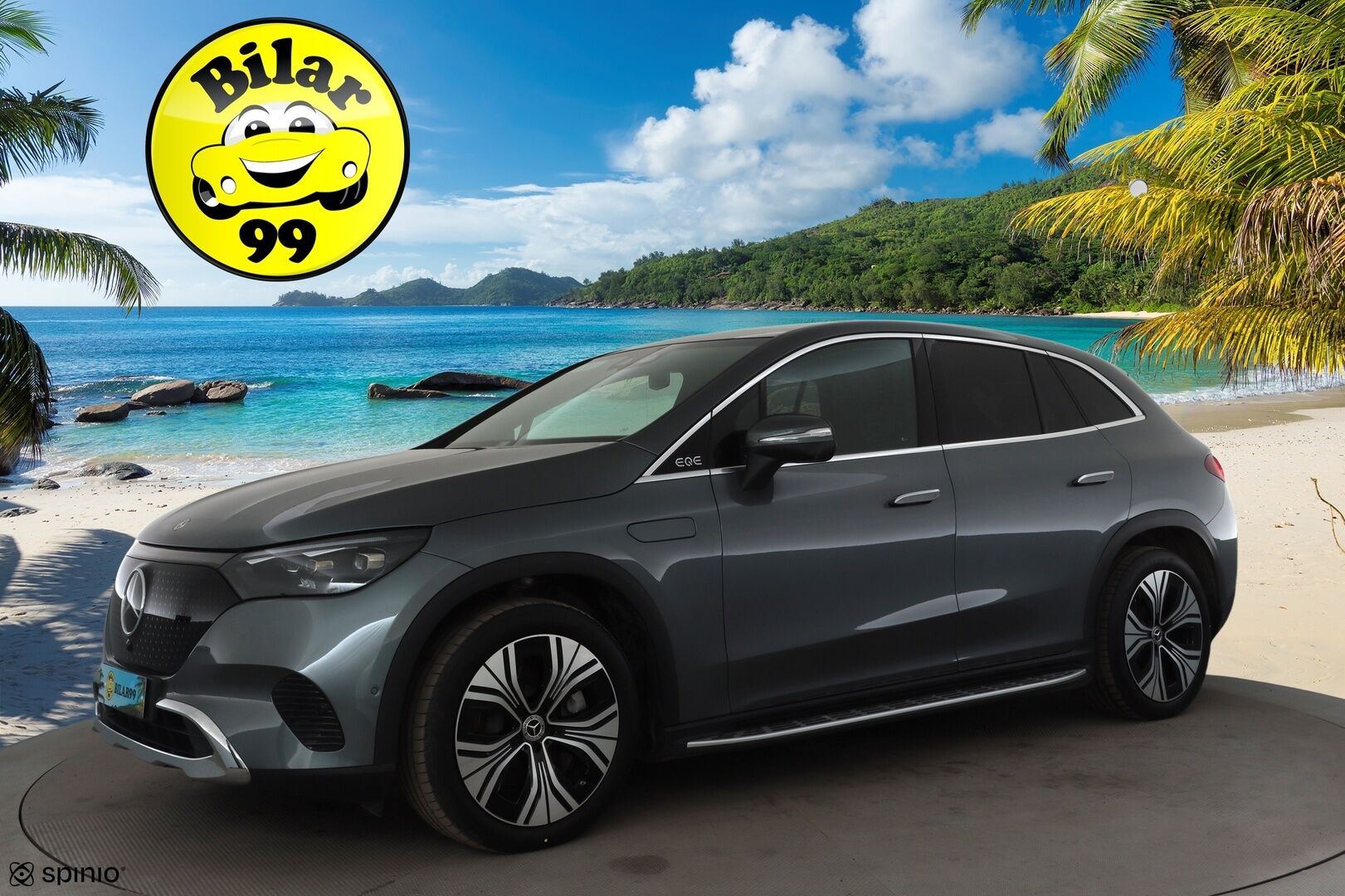 MERCEDES-BENZ EQE SUV 2024 350 4MATIC SUV * Adapt.Vakkari / Burmester / Muistipenkit / Digital Led-ajovalot / Peruutuskamera 360 / Panoraama *