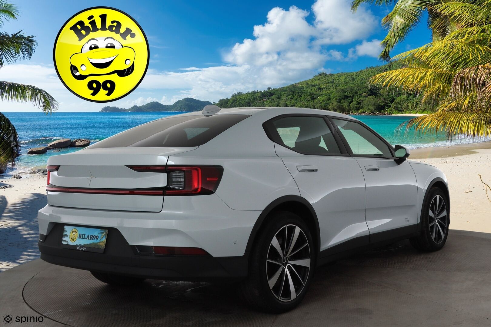 POLESTAR 2 2022 Dual Motor 78 kWh * ACC / ILP / Pixel-LED / Lasikatto / H&K / 360-Kamera / Sporttipenkit / Apple&Android * - Merkkihuollettu / Koti & kauppalaturi