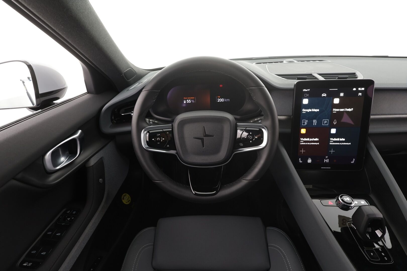 POLESTAR 2 2022 Dual Motor 78 kWh * ACC / ILP / Pixel-LED / Lasikatto / H&K / 360-Kamera / Sporttipenkit / Apple&Android * - Merkkihuollettu / Koti & kauppalaturi