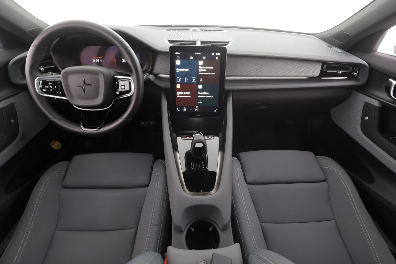 POLESTAR 2 2022 Dual Motor 78 kWh * ACC / ILP / Pixel-LED / Lasikatto / H&K / 360-Kamera / Sporttipenkit / Apple&Android * - Merkkihuollettu / Koti & kauppalaturi