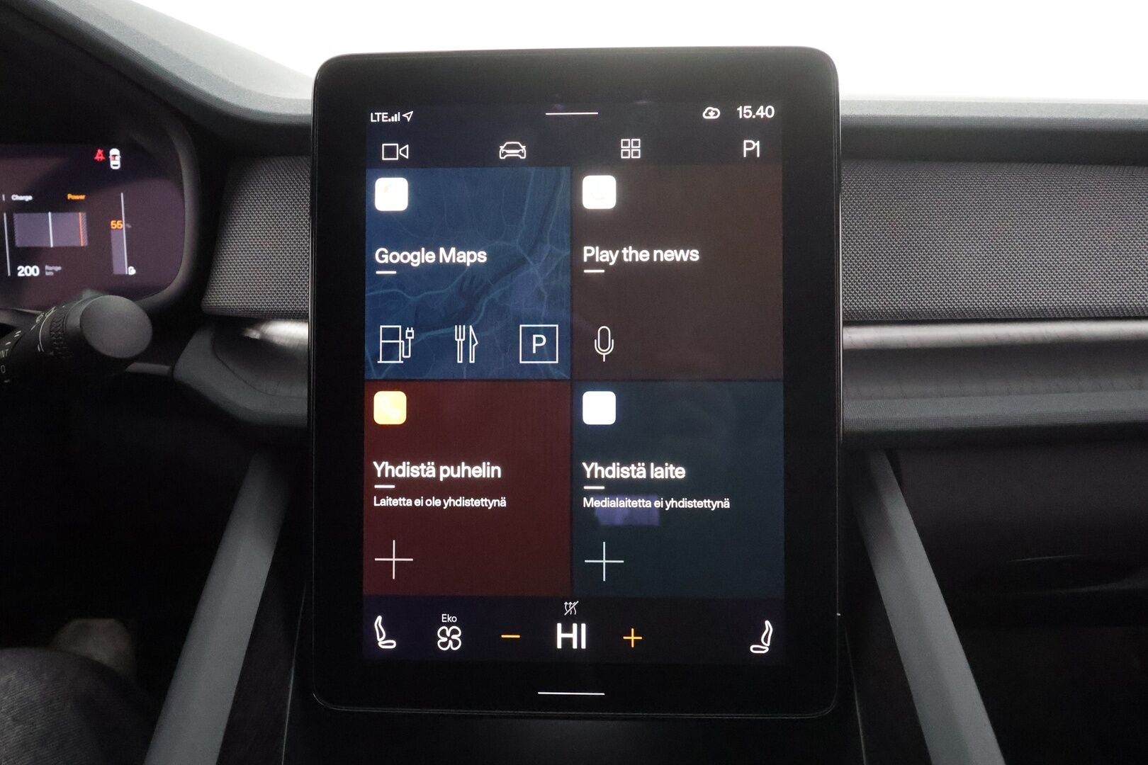 POLESTAR 2 2022 Dual Motor 78 kWh * ACC / ILP / Pixel-LED / Lasikatto / H&K / 360-Kamera / Sporttipenkit / Apple&Android * - Merkkihuollettu / Koti & kauppalaturi