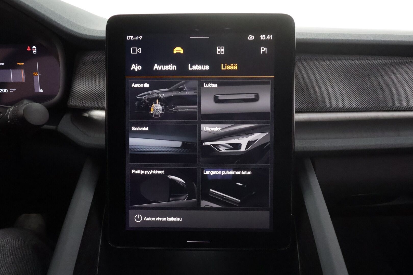 POLESTAR 2 2022 Dual Motor 78 kWh * ACC / ILP / Pixel-LED / Lasikatto / H&K / 360-Kamera / Sporttipenkit / Apple&Android * - Merkkihuollettu / Koti & kauppalaturi