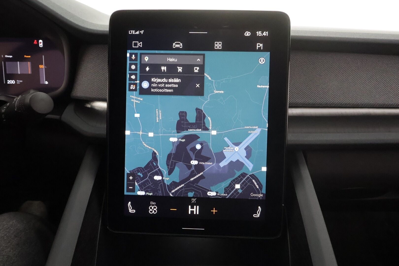 POLESTAR 2 2022 Dual Motor 78 kWh * ACC / ILP / Pixel-LED / Lasikatto / H&K / 360-Kamera / Sporttipenkit / Apple&Android * - Merkkihuollettu / Koti & kauppalaturi