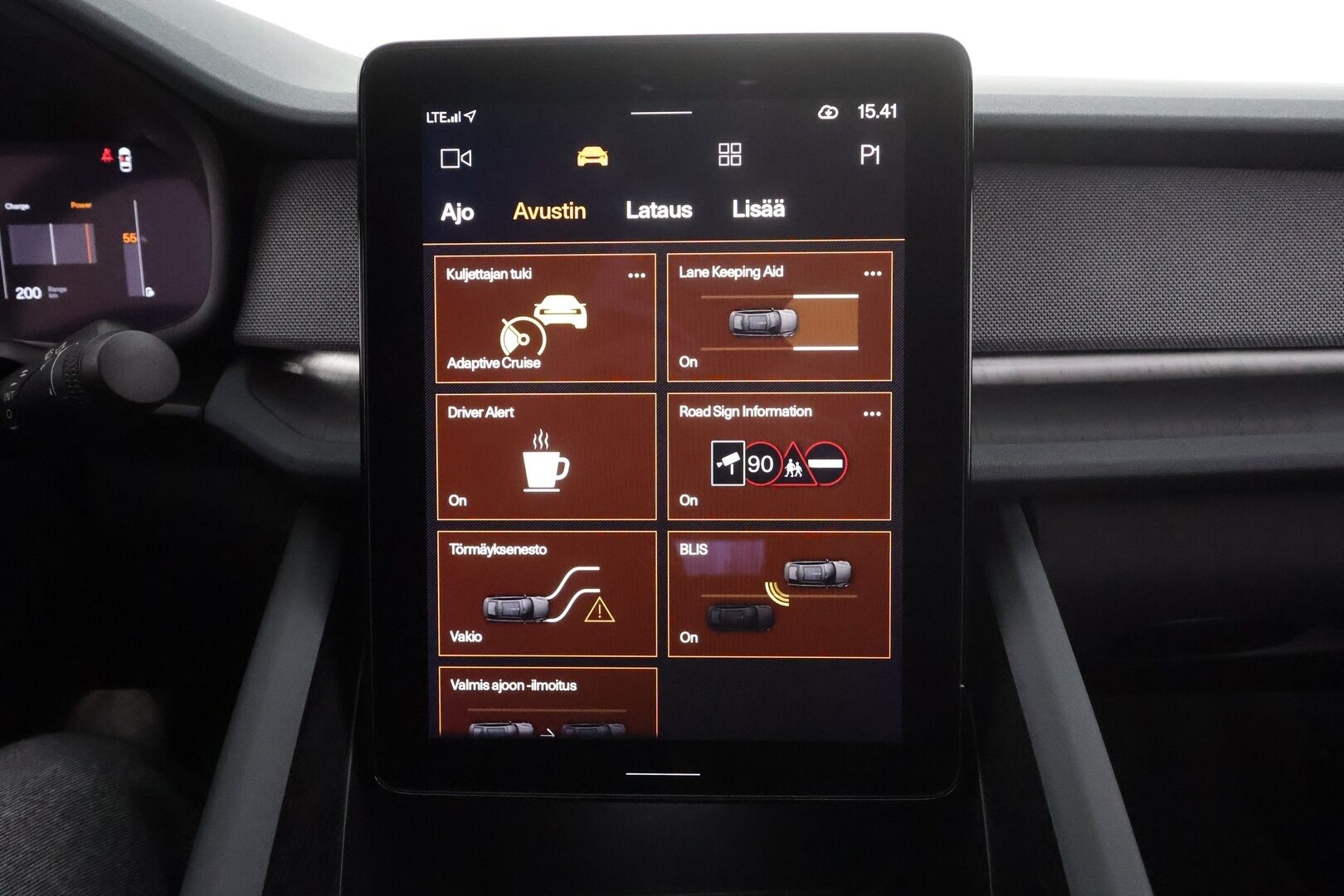 POLESTAR 2 2022 Dual Motor 78 kWh * ACC / ILP / Pixel-LED / Lasikatto / H&K / 360-Kamera / Sporttipenkit / Apple&Android * - Merkkihuollettu / Koti & kauppalaturi