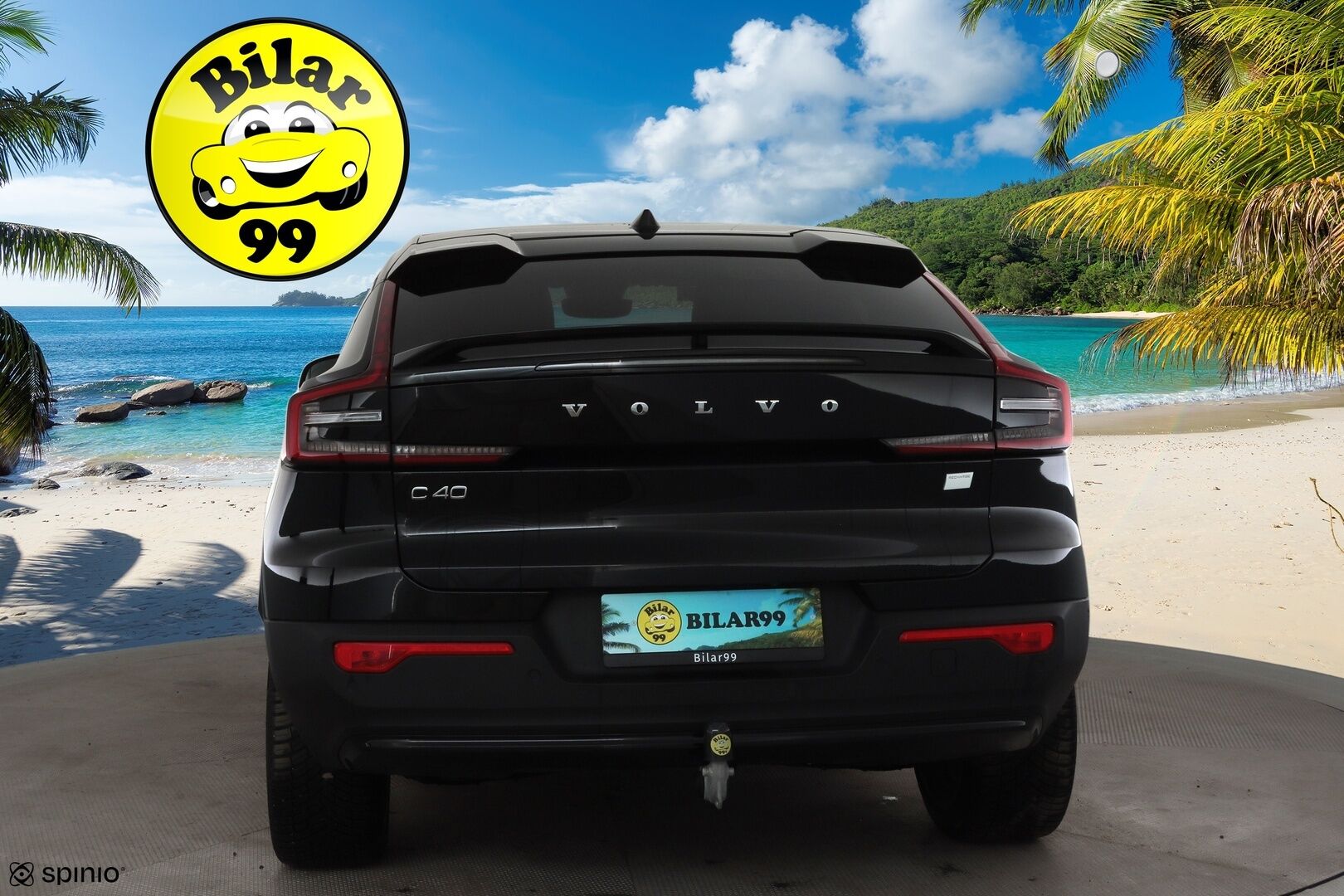 Volvo C40 2023 Recharge Single Motor Plus * ACC / Pilot assist / ILP / LED / Muistipenkki / P.kamera / Koukku / Sporttipenkit * - Akku kuntotarkastettu / Kahdet renkaat / Koti & Kauppalaturi