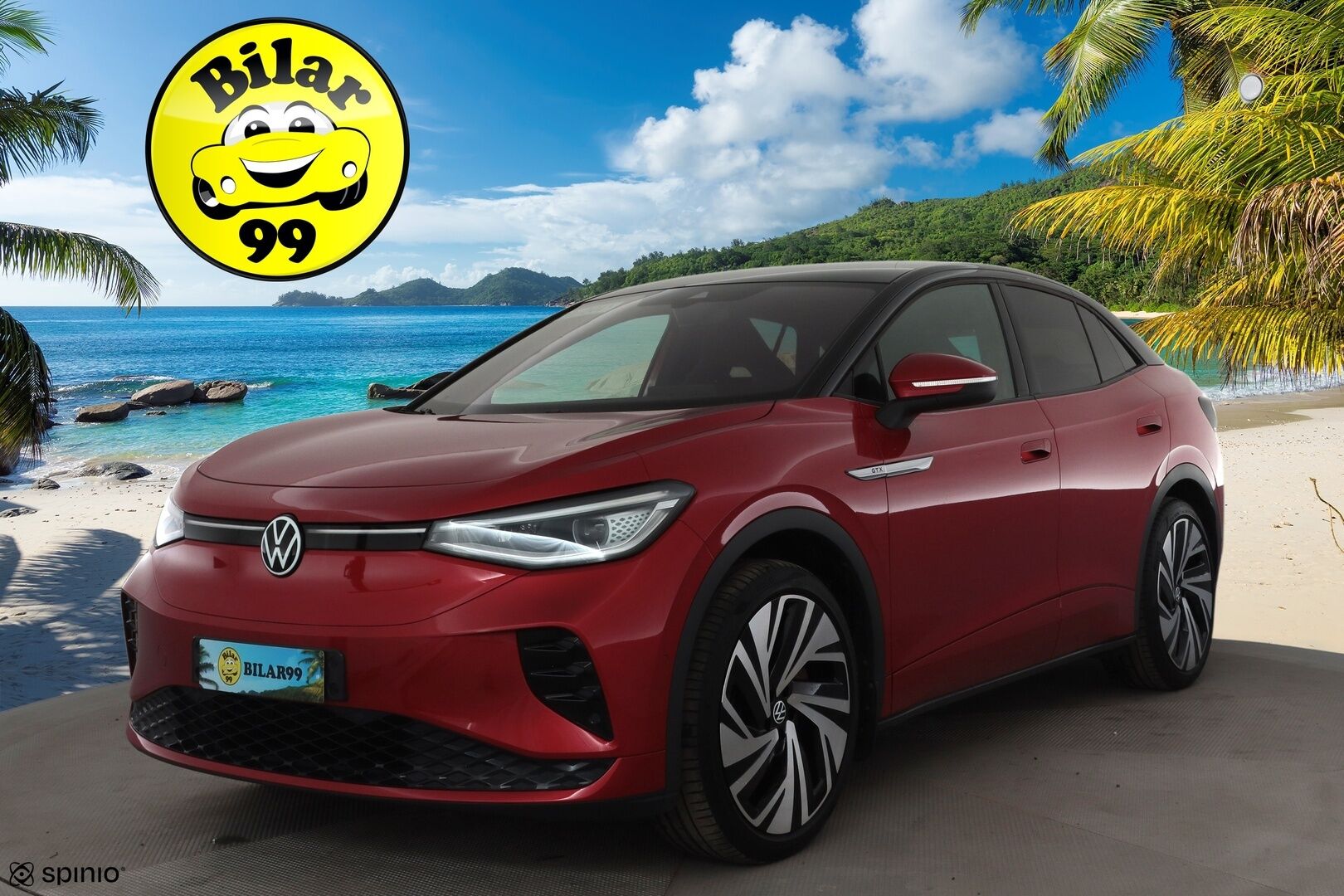 VOLKSWAGEN ID.5 2022 GTX Dual Motor AWD Business Max * Koukku / ILP / ACC / Matrix / Lasikatto / P.Kamera / Hierovat Sportpenkit Muistilla * - Akku kuntotarkastettu SoH 93.7% / HUD / 2x alut / Adaptiivinen vakionopeudensäädin / P.Kamera / Ambient / LED - HULLUT AVAJAISHULINAT KORKOTARJOUS 3,29 %