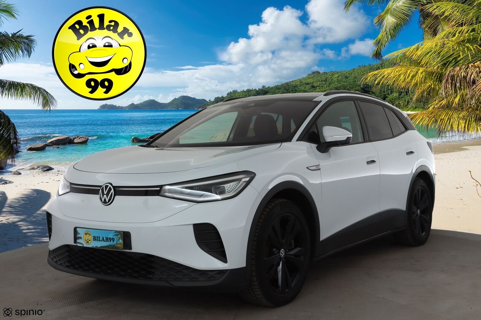 VOLKSWAGEN ID.4 2022 Pro Performance 150 kW, akku 82 kWh * ACC / Matrix-LED / ILP / 360-Kamera / Panorama / Hierovat muistipenkit / Apple&Android * - Merkkihuollettu / Kahdet renkaat