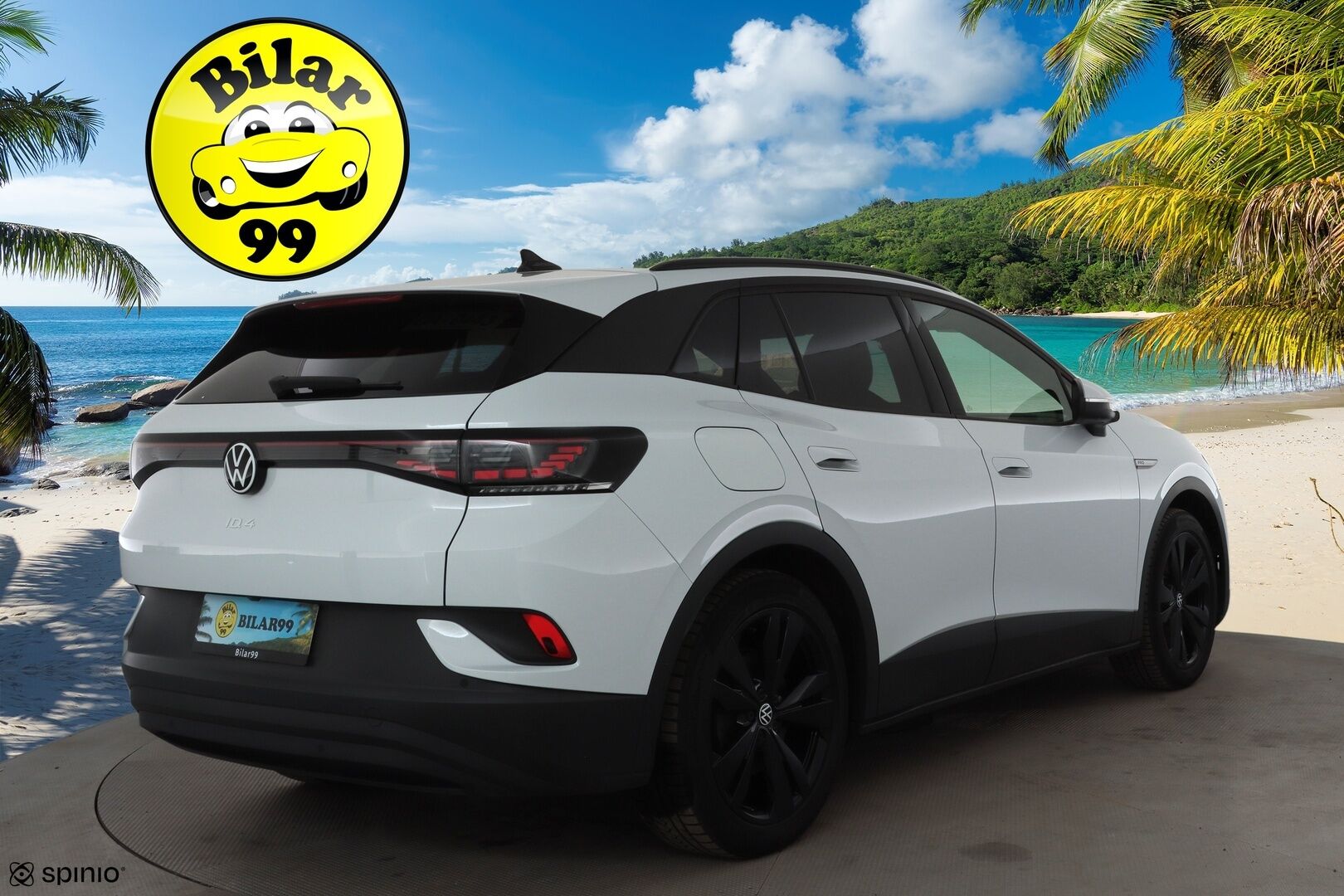 VOLKSWAGEN ID.4 2022 Pro Performance Tech 150 kW, akku 82 kWh * ACC / Matrix-LED / ILP / 360-Kamera / Panorama / Hierovat muistipenkit * - Merkkihuollettu / Kahdet renkaat