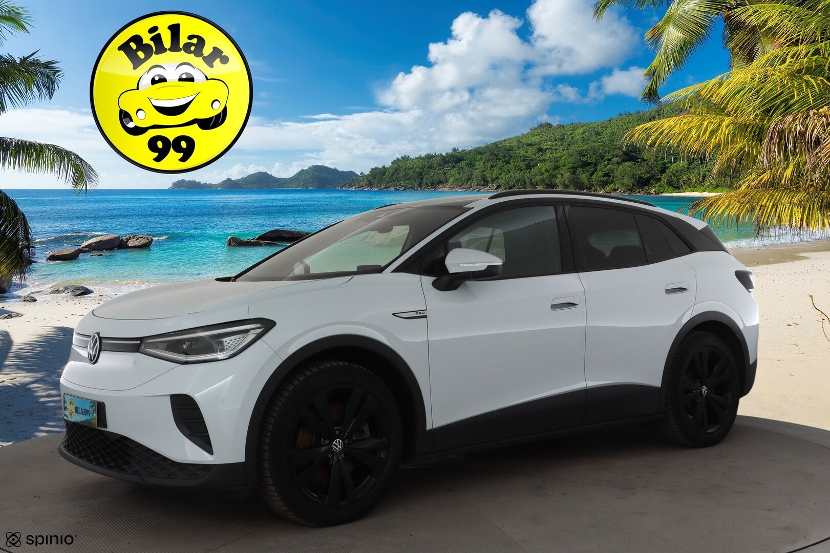 VOLKSWAGEN ID.4 2022 Pro Performance Tech 150 kW, akku 82 kWh * ACC / Matrix-LED / ILP / 360-Kamera / Panorama / Hierovat muistipenkit * - Merkkihuollettu / Kahdet renkaat