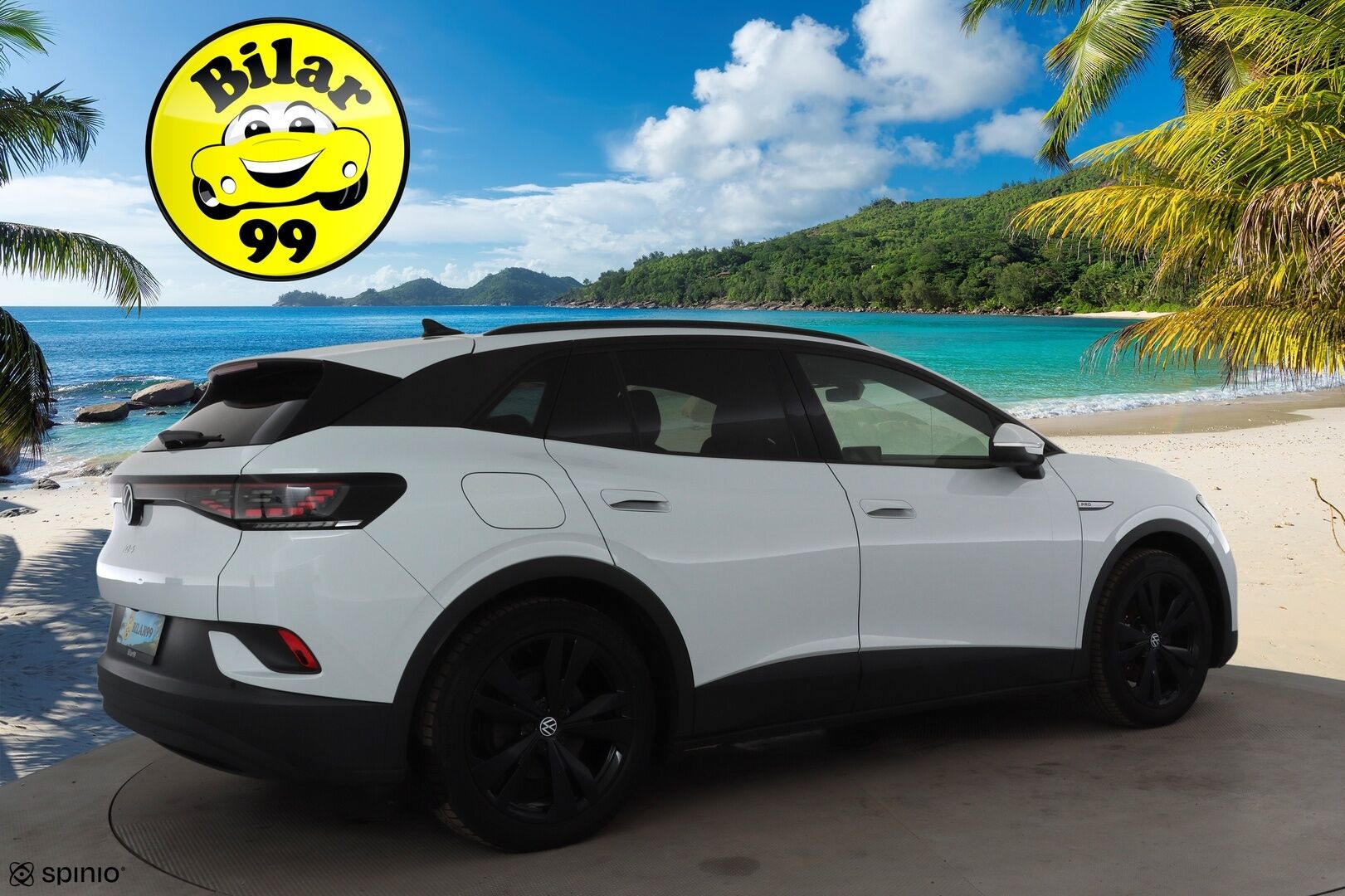 VOLKSWAGEN ID.4 2022 Pro Performance 150 kW, akku 82 kWh * ACC / Matrix-LED / ILP / 360-Kamera / Panorama / Hierovat muistipenkit / Apple&Android * - Merkkihuollettu / Kahdet renkaat