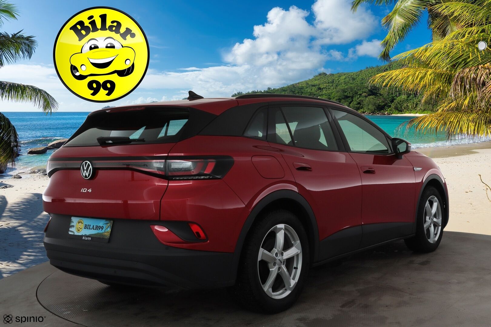 VOLKSWAGEN ID.4 2023 82kWh 150kW Pro Performance * ACC / ILP / LED / 360° / Hierovat sportit muistilla / Keyless / Apple & Android* - Merkkihuollettu / Kahdet Renkaat