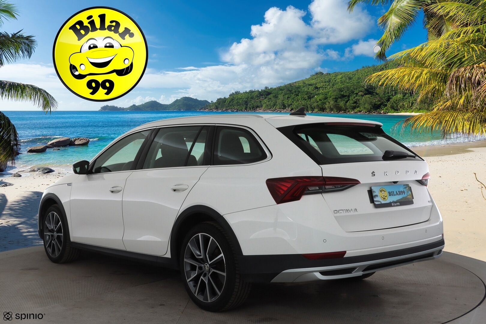SKODA OCTAVIA 2022 Combi 2.0 TDI 150 4x4 Scout DSG * ACC / Webasto / Skoda crystal light / Koukku / P.kamera / Smartlink / Keyless* - Webasto / Merkkihuollettu / Kahdet renkaat
