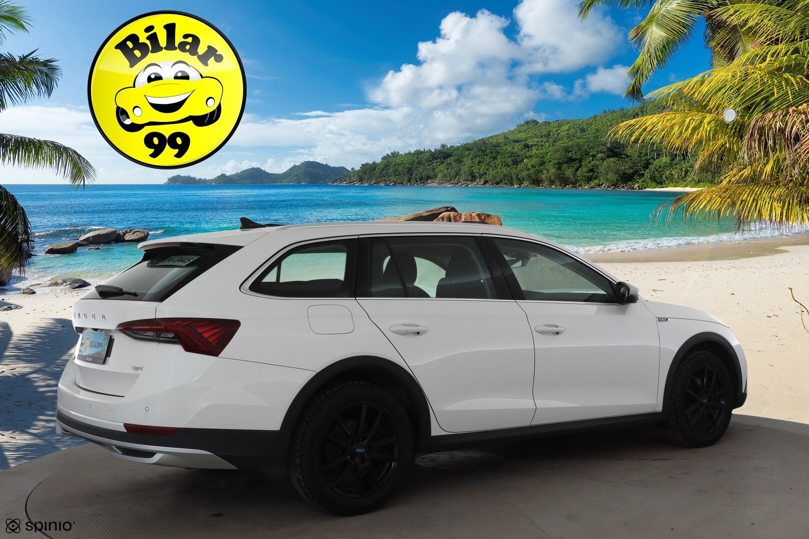 SKODA OCTAVIA 2022 Combi 2.0 TDI 150 4x4 Scout DSG * ACC / Webasto / Skoda crystal light / Koukku / P.kamera / Smartlink / Keyless* - Webasto / Merkkihuollettu / Kahdet renkaat